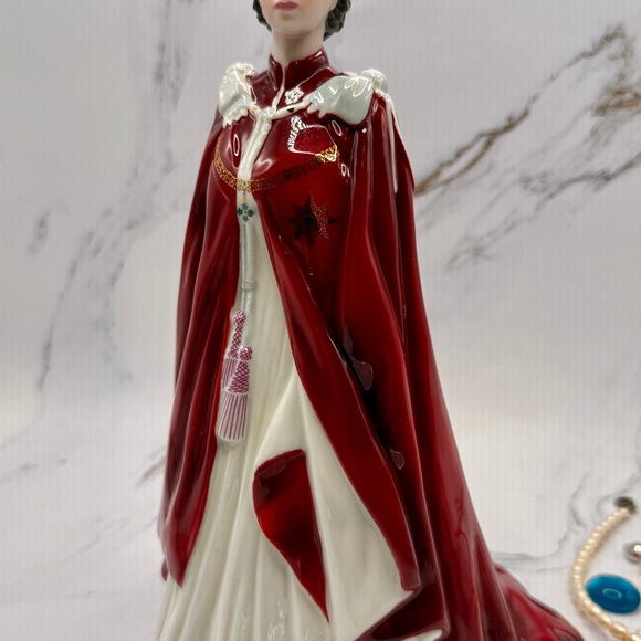 Royal Worcester In Celebration of the Queen’s 80th Birthday, limited Edition vtg - Picture 9 of 11